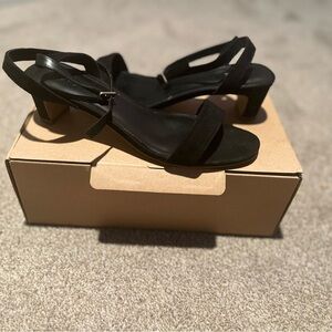 J. Crew Sueded Strappy Heeled Sandals